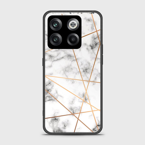 OnePlus Ace Pro Cover- White Marble Series 2 - HQ Ultra Shine Premium Infinity Glass Soft Silicon Borders Case