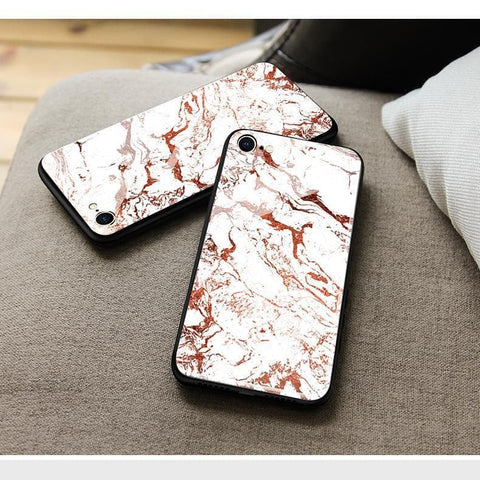 iPhone 13 Pro Cover - White Marble Series 2 - HQ Ultra Shine Premium Infinity Glass Soft Silicon Borders Case