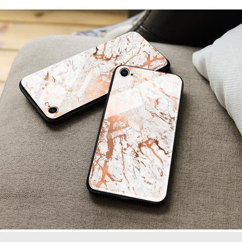 iPhone 6S / 6 Cover - White Marble Series 2 - HQ Ultra Shine Premium Infinity Glass Soft Silicon Borders Case