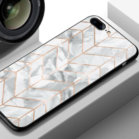 Vivo V23 5G Cover - White Marble Series 2 - HQ Ultra Shine Premium Infinity Glass Soft Silicon Borders Case