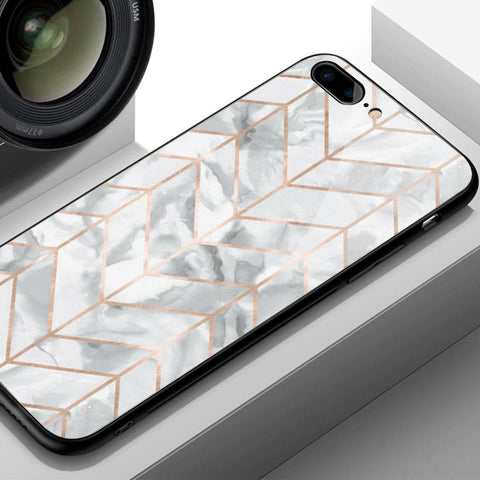 Samsung Galaxy Note 8 Cover - White Marble Series 2 - HQ Ultra Shine Premium Infinity Glass Soft Silicon Borders Case