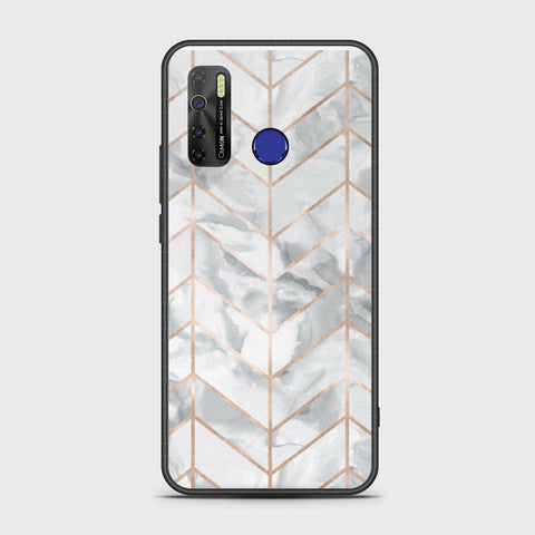 Tecno Spark 5 Pro Cover- White Marble Series 2 - HQ Ultra Shine Premium Infinity Glass Soft Silicon Borders Case