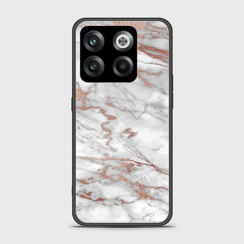 OnePlus Ace Pro Cover- White Marble Series 2 - HQ Ultra Shine Premium Infinity Glass Soft Silicon Borders Case