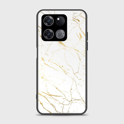 OnePlus Ace Racing Cover- White Marble Series 2 - HQ Ultra Shine Premium Infinity Glass Soft Silicon Borders Case