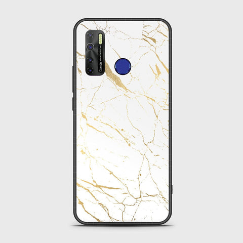 Tecno Spark 5 Pro Cover- White Marble Series 2 - HQ Ultra Shine Premium Infinity Glass Soft Silicon Borders Case