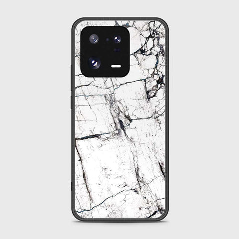 Xiaomi 13 Pro Cover- White Marble Series 2 - HQ Ultra Shine Premium Infinity Glass Soft Silicon Borders Case