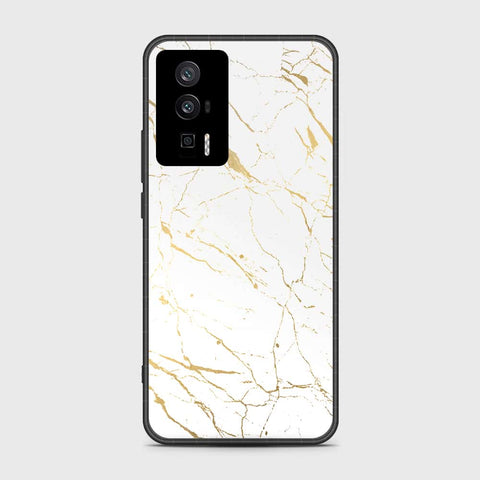 Xiaomi Redmi K60 Pro Cover- White Marble Series 2 - HQ Ultra Shine Premium Infinity Glass Soft Silicon Borders Case