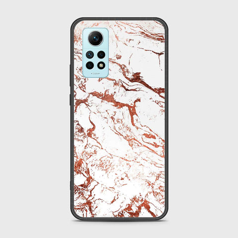 Xiaomi Redmi Note 12 Pro 4G Cover- White Marble Series 2 - HQ Ultra Shine Premium Infinity Glass Soft Silicon Borders Case