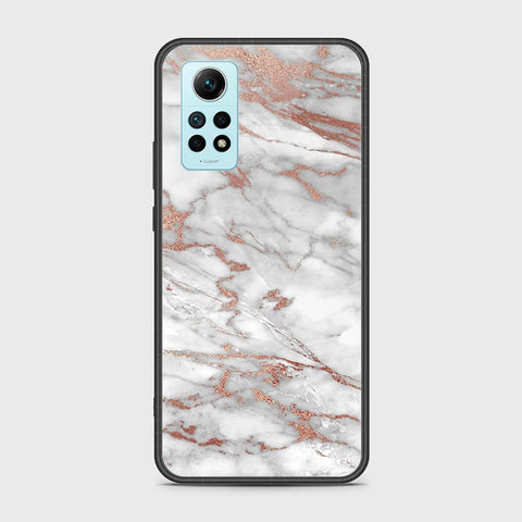 Xiaomi Redmi Note 12 Pro 4G Cover- White Marble Series 2 - HQ Ultra Shine Premium Infinity Glass Soft Silicon Borders Case