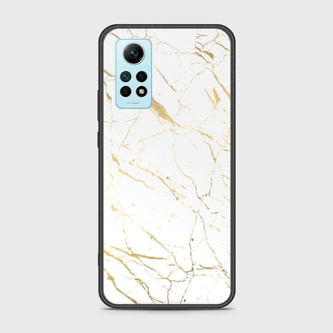 Xiaomi Redmi Note 12 Pro 4G Cover- White Marble Series 2 - HQ Ultra Shine Premium Infinity Glass Soft Silicon Borders Case