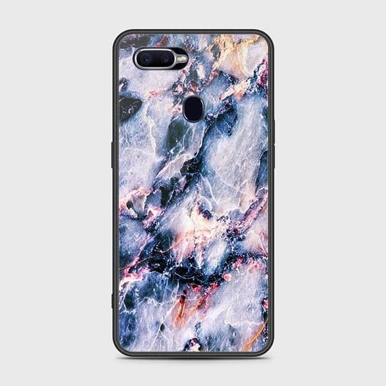 Oppo F9 / F9 Pro Cover - Colorful Marble Series - HQ Ultra Shine Premium Infinity Glass Soft Silicon Borders Case