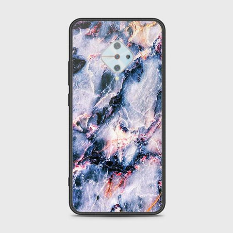 Vivo S1 Pro Cover - Colorful Marble Series - HQ Ultra Shine Premium Infinity Glass Soft Silicon Borders Case