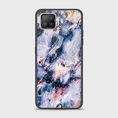 Oppo F17 Cover - Colorful Marble Series - HQ Ultra Shine Premium Infinity Glass Soft Silicon Borders Case