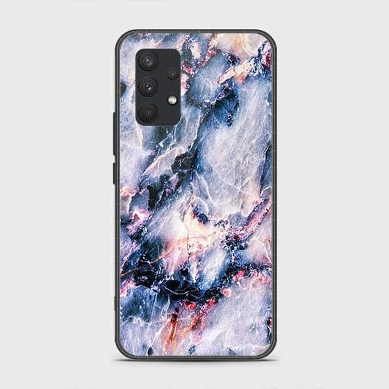 Samsung Galaxy A32 4G Cover - Colorful Marble Series - HQ Ultra Shine Premium Infinity Glass Soft Silicon Borders Case