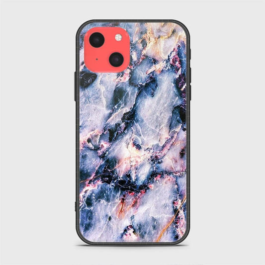 iPhone 13 Mini Cover- Colorful Marble Series - HQ Ultra Shine Premium Infinity Glass Soft Silicon Borders Case