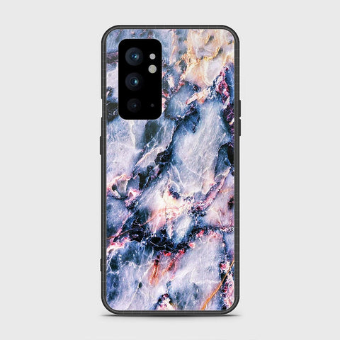 OnePlus 9RT 5G Cover- Colorful Marble Series - HQ Ultra Shine Premium Infinity Glass Soft Silicon Borders Case