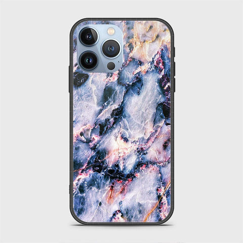 iPhone 14 Pro Cover- Colorful Marble Series - HQ Ultra Shine Premium Infinity Glass Soft Silicon Borders Case