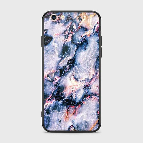 iPhone 6s Plus / 6 Plus Cover - Colorful Marble Series - HQ Ultra Shine Premium Infinity Glass Soft Silicon Borders Case