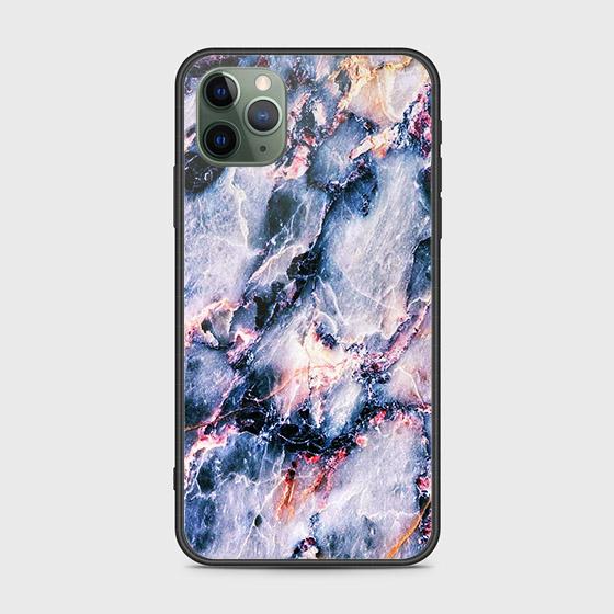 iPhone 11 Pro Max Cover - Colorful Marble Series - HQ Ultra Shine Premium Infinity Glass Soft Silicon Borders Case