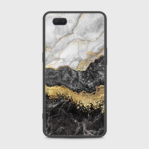 Oppo A12e Cover - Colorful Marble Series - HQ Ultra Shine Premium Infinity Glass Soft Silicon Borders Case