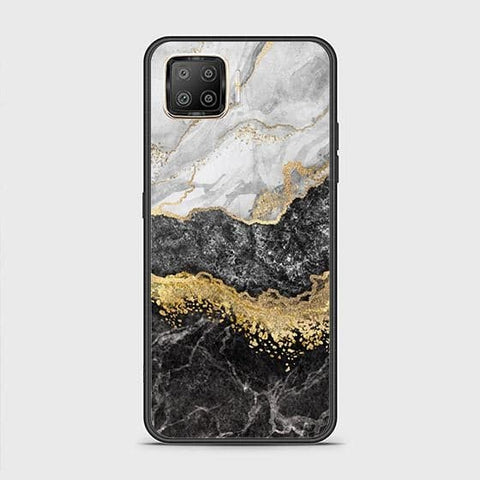 Oppo A73 Cover - Colorful Marble Series - HQ Ultra Shine Premium Infinity Glass Soft Silicon Borders Case