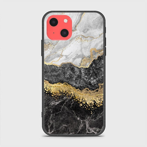 iPhone 13 Mini Cover- Colorful Marble Series - HQ Ultra Shine Premium Infinity Glass Soft Silicon Borders Case