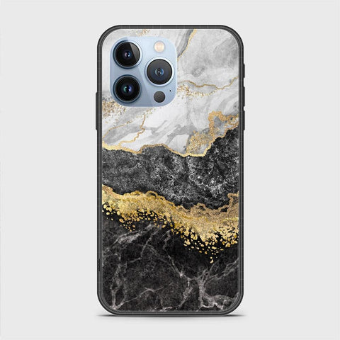 iPhone 13 Pro Cover- Colorful Marble Series - HQ Ultra Shine Premium Infinity Glass Soft Silicon Borders Case