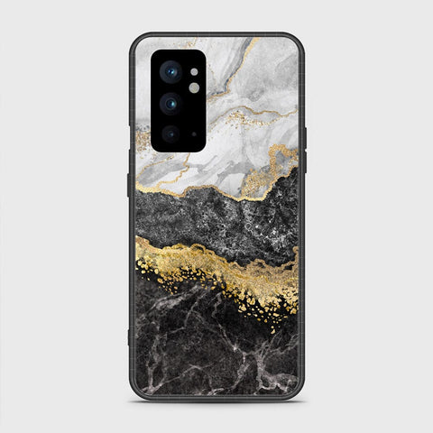 OnePlus 9RT 5G Cover- Colorful Marble Series - HQ Ultra Shine Premium Infinity Glass Soft Silicon Borders Case