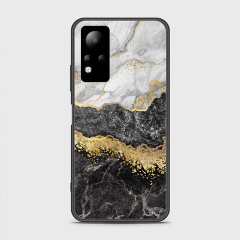 Infinix Note 11 Cover- Colorful Marble Series - HQ Ultra Shine Premium Infinity Glass Soft Silicon Borders Case