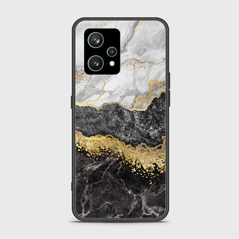 Realme 9 4G Cover- Colorful Marble Series - HQ Ultra Shine Premium Infinity Glass Soft Silicon Borders Case