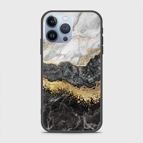 iPhone 14 Pro Cover- Colorful Marble Series - HQ Ultra Shine Premium Infinity Glass Soft Silicon Borders Case