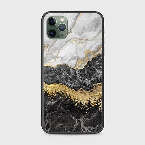 iPhone 11 Pro Cover - Colorful Marble Series - HQ Ultra Shine Premium Infinity Glass Soft Silicon Borders Case