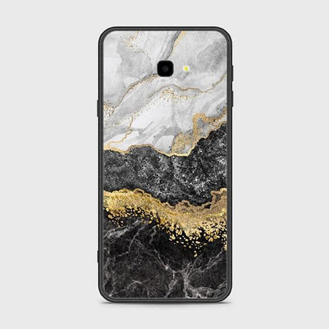 Samsung Galaxy J4 Plus Cover - Colorful Marble Series - HQ Ultra Shine Premium Infinity Glass Soft Silicon Borders Case