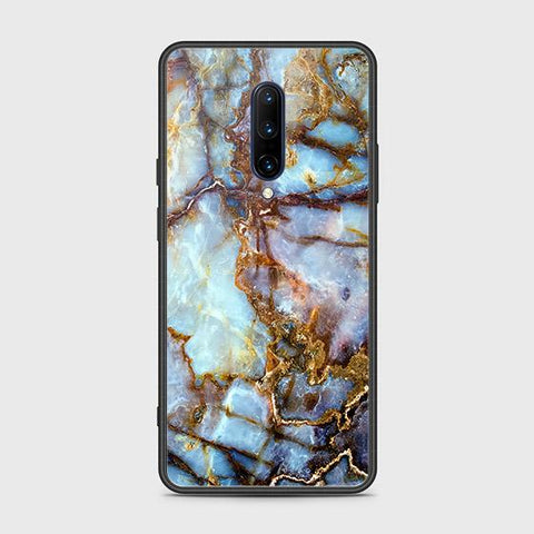 OnePlus 7 Pro Cover - Colorful Marble Series - HQ Ultra Shine Premium Infinity Glass Soft Silicon Borders Case