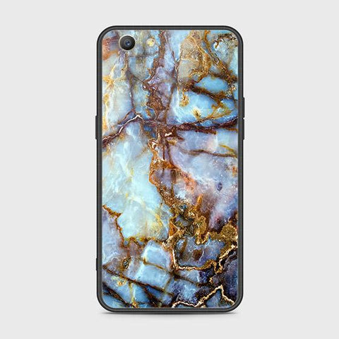 Oppo F1S Cover - Colorful Marble Series - HQ Ultra Shine Premium Infinity Glass Soft Silicon Borders Case