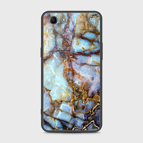 Oppo A83 Cover - Colorful Marble Series - HQ Ultra Shine Premium Infinity Glass Soft Silicon Borders Case