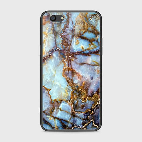 Oppo F3 Cover - Colorful Marble Series - HQ Ultra Shine Premium Infinity Glass Soft Silicon Borders Case