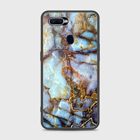 Oppo F9 / F9 Pro Cover - Colorful Marble Series - HQ Ultra Shine Premium Infinity Glass Soft Silicon Borders Case