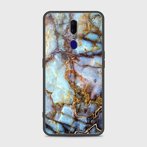 Oppo F11 Cover - Colorful Marble Series - HQ Ultra Shine Premium Infinity Glass Soft Silicon Borders Case