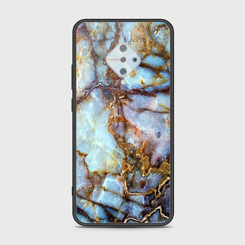 Vivo Y51 Cover - Colorful Marble Series - HQ Ultra Shine Premium Infinity Glass Soft Silicon Borders Case