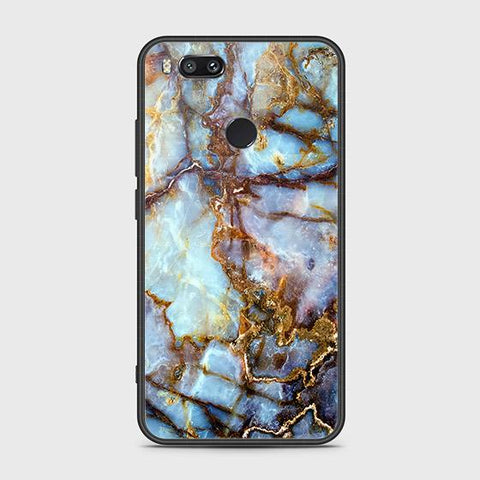 Xiaomi Mi A1 / Mi 5X Cover - Colorful Marble Series - HQ Ultra Shine Premium Infinity Glass Soft Silicon Borders Case