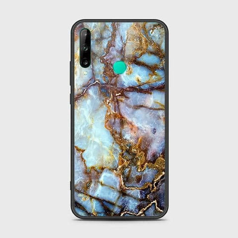 Huawei P40 lite E Cover - Colorful Marble Series - HQ Ultra Shine Premium Infinity Glass Soft Silicon Borders Case