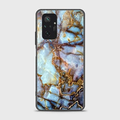 Xiaomi Redmi Note 10 Pro Max Cover - Colorful Marble Series - HQ Ultra Shine Premium Infinity Glass Soft Silicon Borders Case