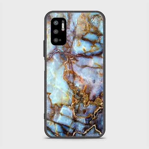 Xiaomi Redmi Note 10 5G Cover - Colorful Marble Series - HQ Ultra Shine Premium Infinity Glass Soft Silicon Borders Case