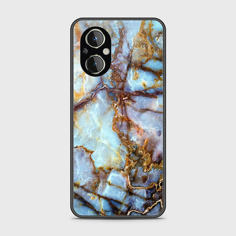 Oppo Reno 7 Lite Cover- Colorful Marble Series - HQ Ultra Shine Premium Infinity Glass Soft Silicon Borders Case