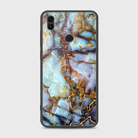 Huawei Honor 10 Lite Cover - Colorful Marble Series - HQ Ultra Shine Premium Infinity Glass Soft Silicon Borders Case