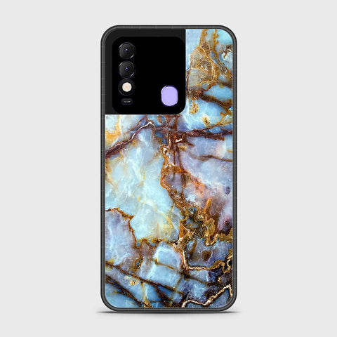 Tecno Spark 8 Cover- Colorful Marble Series - HQ Ultra Shine Premium Infinity Glass Soft Silicon Borders Case