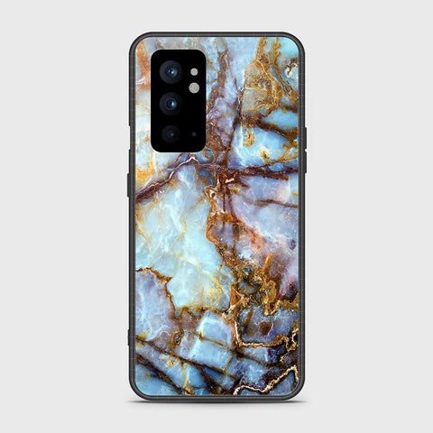 OnePlus 9RT 5G Cover- Colorful Marble Series - HQ Ultra Shine Premium Infinity Glass Soft Silicon Borders Case