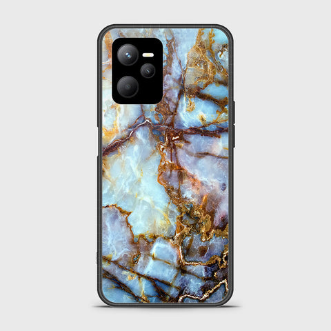 Realme Narzo 50A Prime Cover- Colorful Marble Series - HQ Ultra Shine Premium Infinity Glass Soft Silicon Borders Case