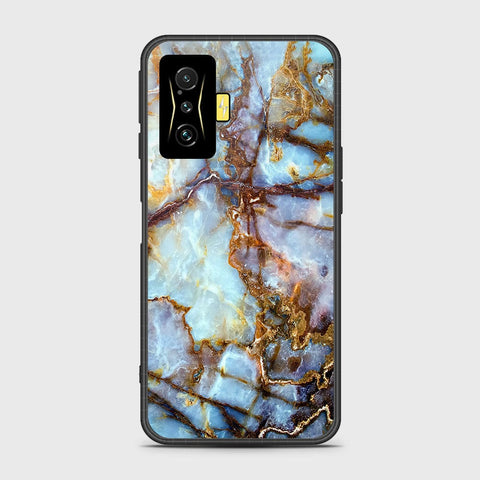 Xiaomi Poco F4 GT Cover- Colorful Marble Series - HQ Ultra Shine Premium Infinity Glass Soft Silicon Borders Case